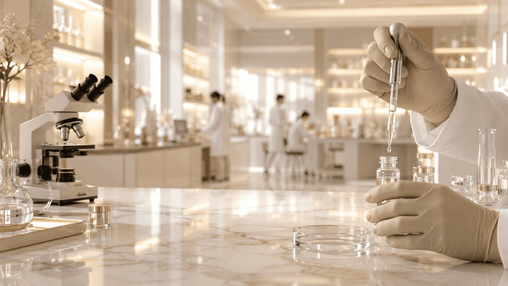 Aurecell laboratory editorial photography